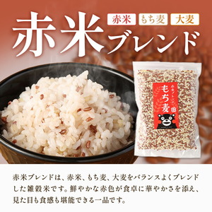 熊本県 菊池産 もち麦入り雑穀米 贅沢ブレンド 計1.8kg 600g×3種
