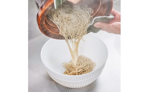 米とぎにも使える ザル ボウル 6点セット LBK-10 ピンク ／ キッチン用品 調理器具 耐熱 重ねて収納 コンパクト ライクイット like-it 奈良県 葛城市【like021-5】_イメージ