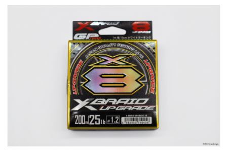 釣り糸 よつあみ PEライン XBRAID UPGRADE X8 1.0号 200m 1個 エックスブレイド アップグレード