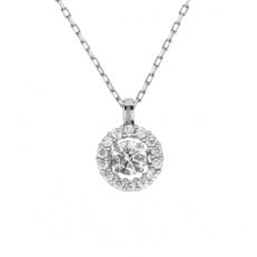 ダンシングストーンダイヤペンダント(ネックレス)【mine】プラチナ・0.05ct