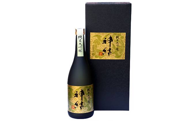 [神結] 純米大吟醸 神結 720ml [ 神結酒造 日本酒 酒 お酒  四合瓶 贈答品  ]