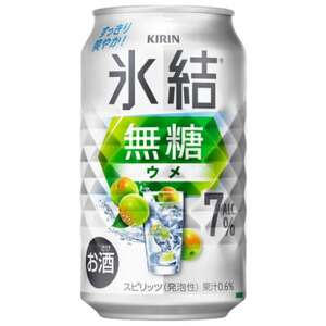 キリンの氷結無糖Alc.7% ウメ【仙台工場産】350ml缶×24本【1587248】