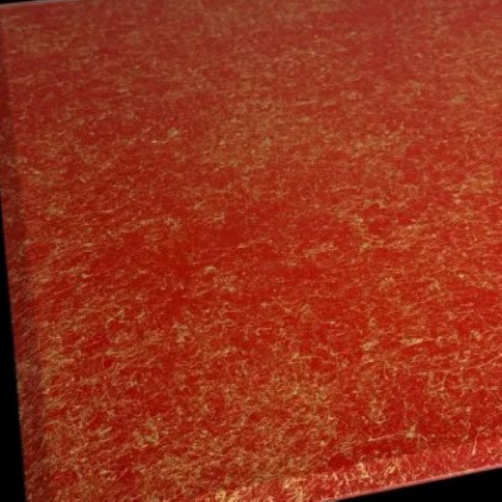 木製 ランチョンマット 乱糸（マット仕上げ）本朱［NF61］