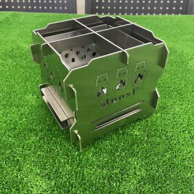 ふるさと納税 寝屋川市 【MoosF】組立BOX二次燃焼焚火台×1.5