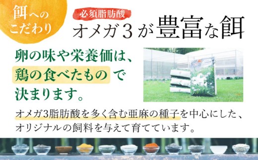 卵 竹林かぐや姫平飼いオメガ有精卵 36個入
