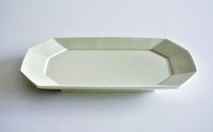 【波佐見焼】角 プレート L・S ミントブルー・アイボリー 4枚セット【永峰製磁】【eiho】 [RA39]