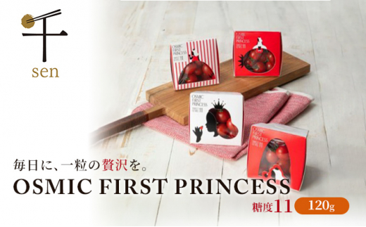 OSMIC FIRST PRINCESS　1箱 【トマト オスミック 千 ブランド ミニトマト 野菜】 [№5346-0560]