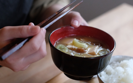 木製　羽反型汁椀　ペア[漆 うるし お椀 茶碗 漆器 木曽漆器 信州 長野県 塩尻市 奈良井 木曽 木曾]