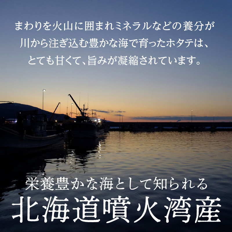 北海道 噴火湾産 ホタテ 片貝 サイズ L 30枚 内浦湾 噴火湾 新鮮 一枚ずつ 急速冷凍 とても甘い 旨み バター醤油焼き 酒蒸し グラタン風焼き バーベキュー 網焼き 海の味覚 海鮮 魚介 貝 