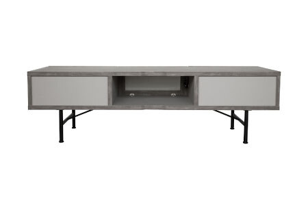セロ 150TVボード ダークグレイ【テレビボード 完成品 家具 AV機器】(H062279)