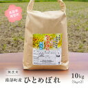 【ふるさと納税】＜令和6年産・新米＞鳥取県南部町産 無洗米 ひとめぼれ 10kg(5kg×2袋) 10キロ 米 お米 おこめ こめ コメ ヒトメボレ 無洗 板谷米穀店