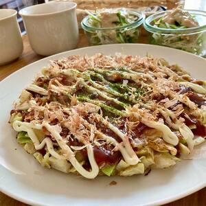 スペルト小麦のミックス３種セット(パンケーキミックスプレーン(150g×1袋)カカオ(150g×1袋)／お好み焼きミックス（150g×1袋） EB8-0006