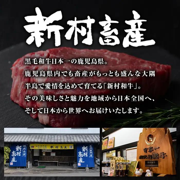 【A91028】鹿児島黒牛 牛丼 ＆ 牛すじだらけのカレーセット(130g×5P 牛丼2P カレー 3P) レトルト 冷凍【新村畜産】