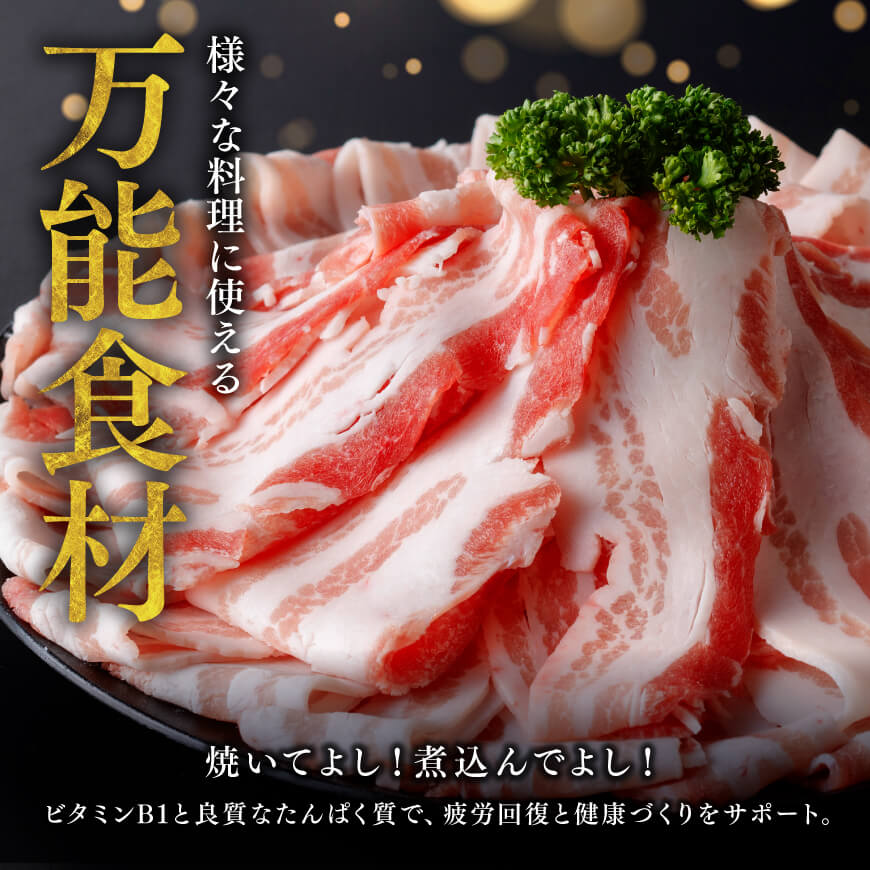 ※令和8年6月発送※宮崎県産豚バラスライス2.0kg 【 肉 豚肉 バラ スライス ミヤチク 】