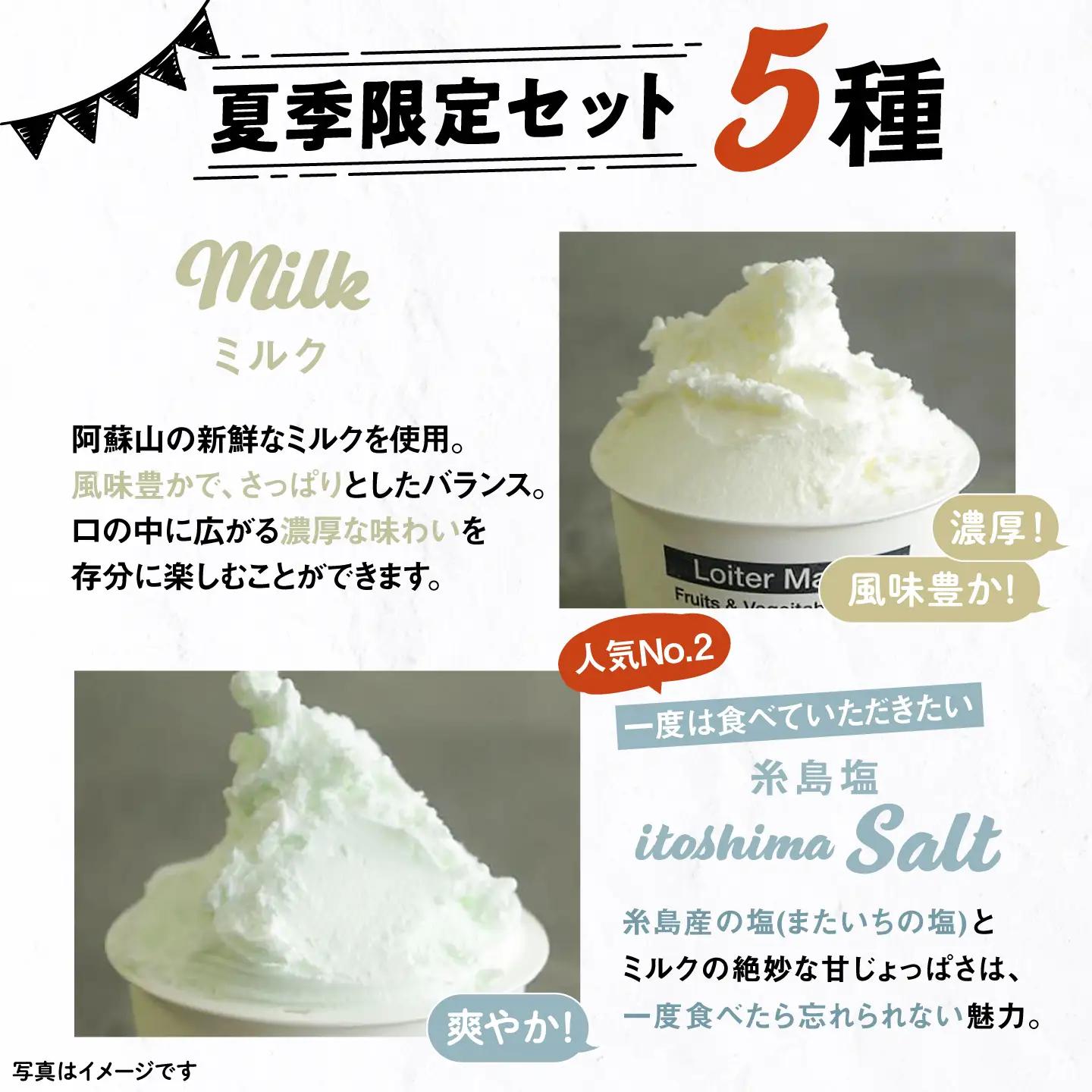 【夏季限定】行列のできるアイスクリーム屋 ジェラートボトル10個セット（5種×各2個） ジェラート アイスクリーム アイス シャーベット 食べ比べ  スイーツ ギフト 糸島 / LoiterMarke