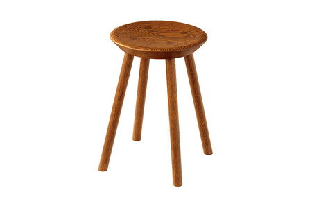 【浜本工芸】オーク無垢　7500スツール　ダイニングテーブル用