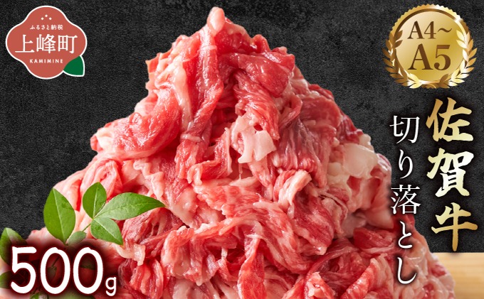 艶さし！【A4~A5】佐賀牛切り落とし 500g