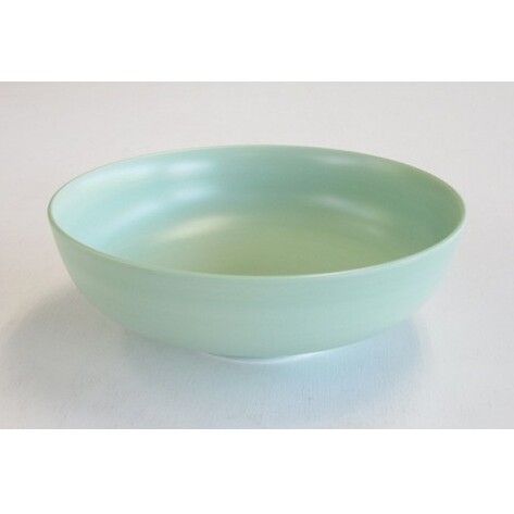 ARITA PORCELAIN LAB(アリタポーセリンラボ) パールグリーン・丸菓子鉢 有田焼 サラダボール カレー皿 麺鉢 パステルカラー A20-150_イメージ2