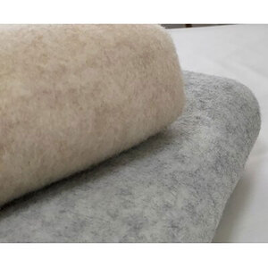 ひざ掛け 毛布 70×100cm グレー 洗える ウールとコットンのリバーシブル ブランケット ハーフケット 膝掛け 肌掛け オールシーズン ふわふわ ウール 綿100% 日本製 大阪 大阪府 岸和田