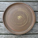 【ふるさと納税】若杉窯 陶板(直径38cm) W-ww-022A