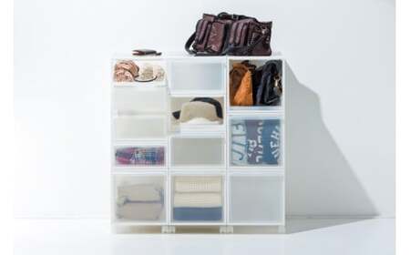 クローゼットシステム 引出しタイプL　CS-D3 (7色からお好きなカラーが選べる)  ／ ブラック  収納 ライクイット like-it 奈良県 葛城市【like098-2】