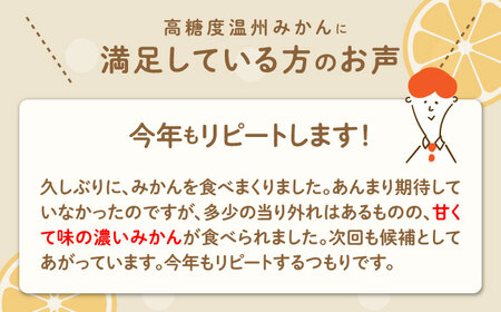 【2024年11月下旬～発送】【高糖度】 温州みかん 約5kg / みかん ミカン 蜜柑 長崎県産みかん 糖度 果物 くだもの フルーツ ふるーつ 旬 家庭用 5kg / 南島原市 / 南島原果物屋 