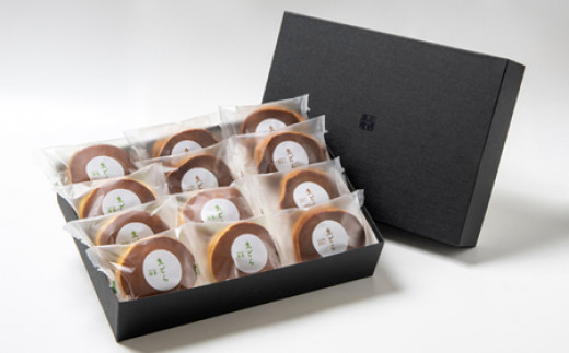 老舗水野屋『芳醇生どら』12個詰め合わせ＜1-247＞菓子 お菓子 ギフト 宮崎県西都市 入金確認後30日前後で発送