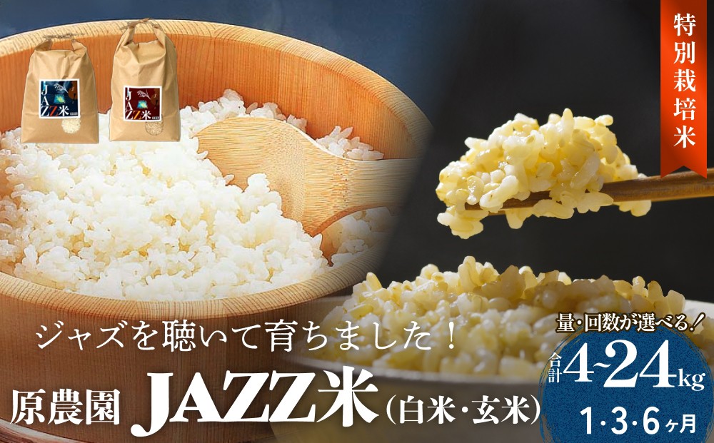 
                  【令和8年産】原農園 JAZZ米 白米 玄米 4kg -10kg 1回 3回 6回 選べる 定期便 ひとめぼれ 米 お米 こめ コメ ご飯 ヒトメボレ 常温 大分県 大分 玖珠町 玖珠
                
