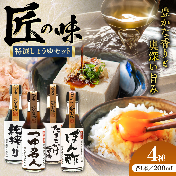 特選しょうゆセット【株式会社山内本店】 [BHAE082]