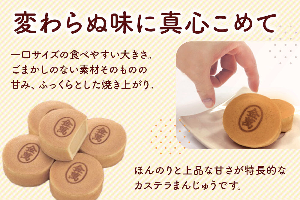 西武秋田店がおすすめする 秋田銘菓 金萬 8個入り（個包装）きんまん 白あん まんじゅう 秋田 土産 [秋田 名物 土産 饅頭 和菓子]