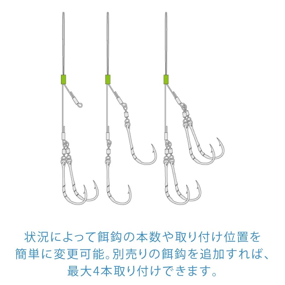 トラフグ仕掛け マルチカスタム 3点セット 多治見市 / ヤマワ産業 YAMAWA 釣り具 トラフグ釣り フグ釣り カットウ釣り[TFX022]
