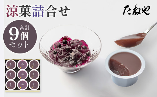 【たねや】涼菓詰合せ 9個入り YB39  2025年5月上旬より順次発送  BN13