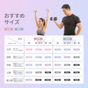 【＆Less FITT】カラーダンベル グレー 4kg トレーニング フィットネス【1715599】