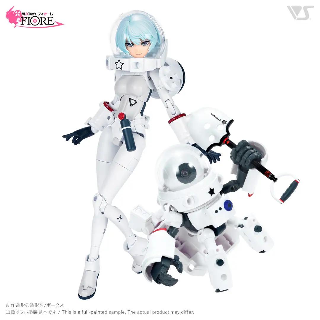 美少女プラモデル ブロッカーズ FIORE コスモス＆コメット 新規髪パーツ付属版 プラモデル 造形村 ボークス