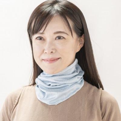 ふるさと納税 泉大津市 天然の美容繊維　UV対策　絹ごこちネックカバー　ライトブルー　H-NW1500 |  | 02