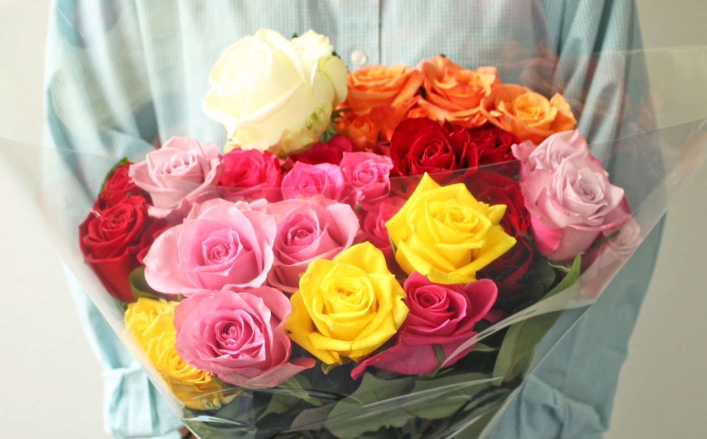 バラ 20本セット 花束 ブーケ 薔薇 ローズ 生花 フラワー 産地直送 贈り物 江田島市/タナカローズガーデン [XDC002]