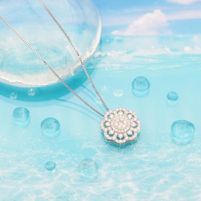 ふるさと納税 甲府市 プラチナ 0.5ctダイヤモンド　シンメトリーペンダントネックレス　HH-019182 |  | 02