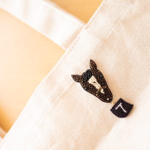 【オーダーメイド品】リュネヴィル刺繍ピンブローチ BRTV003