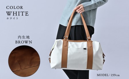 ボストンバッグ ホワイト