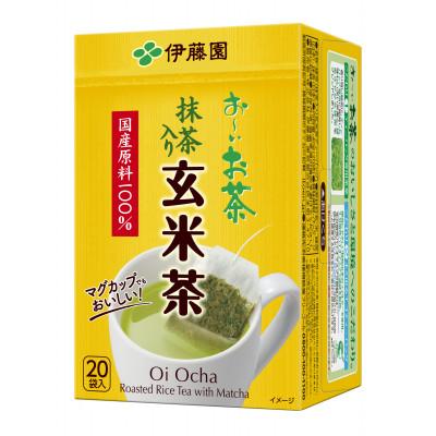 ふるさと納税 牧之原市 伊藤園 お〜いお茶エコティーバッグ 抹茶入り玄米茶 20袋×10セット(1ケース) |  | 03