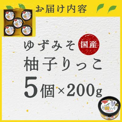 ふるさと納税 徳島市  柚りっ子5個入り【BG001】 |  | 01