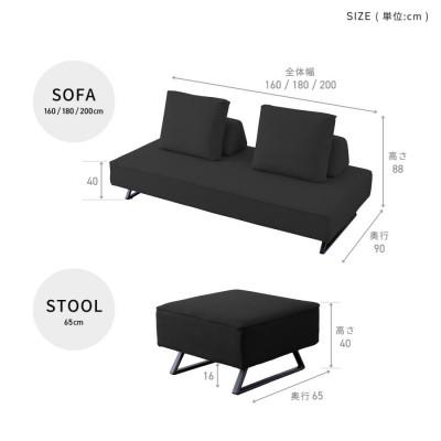 ふるさと納税 大川市 ミゲル ソファ 160cm 2人掛け チャコールブラック【モーブル】【大川家具】 |  | 03