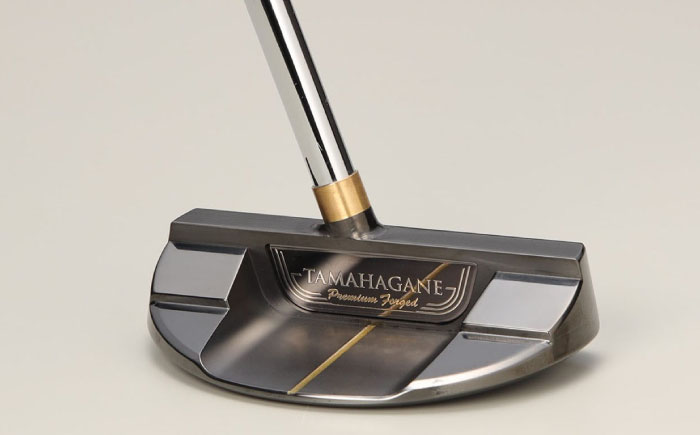鉄師田部家謹製ゴルフパターTAMAHAGANE（マレット型／センター） 島根県雲南市/株式会社たなべたたらの里（奥出雲前綿屋　鐵泉堂） ゴルフクラブ パター [AIAV009]