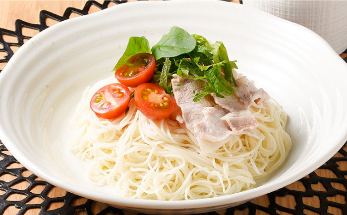 島原 手延べ 素麺 食べ比べ セット A （ 手延べ 素麺 ・ 手延べ 素麺 国産 小麦 ）  / 南島原市 / ふるせ [SAQ021]