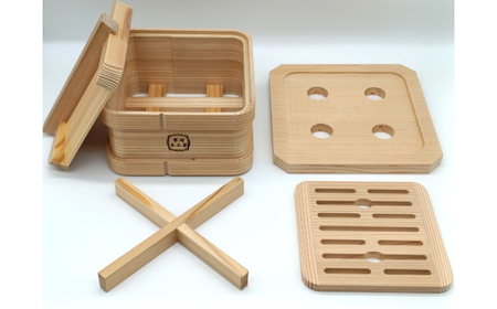 E25-033 純国産　和せいろ　15cm 鳥取県 おすすめ 鳥取県産材