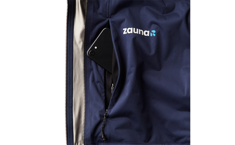 zauna suit / ザウナスーツ　JAPAN BLUE　ジャパンブルー　ネイビー　着るサウナ【XXL】