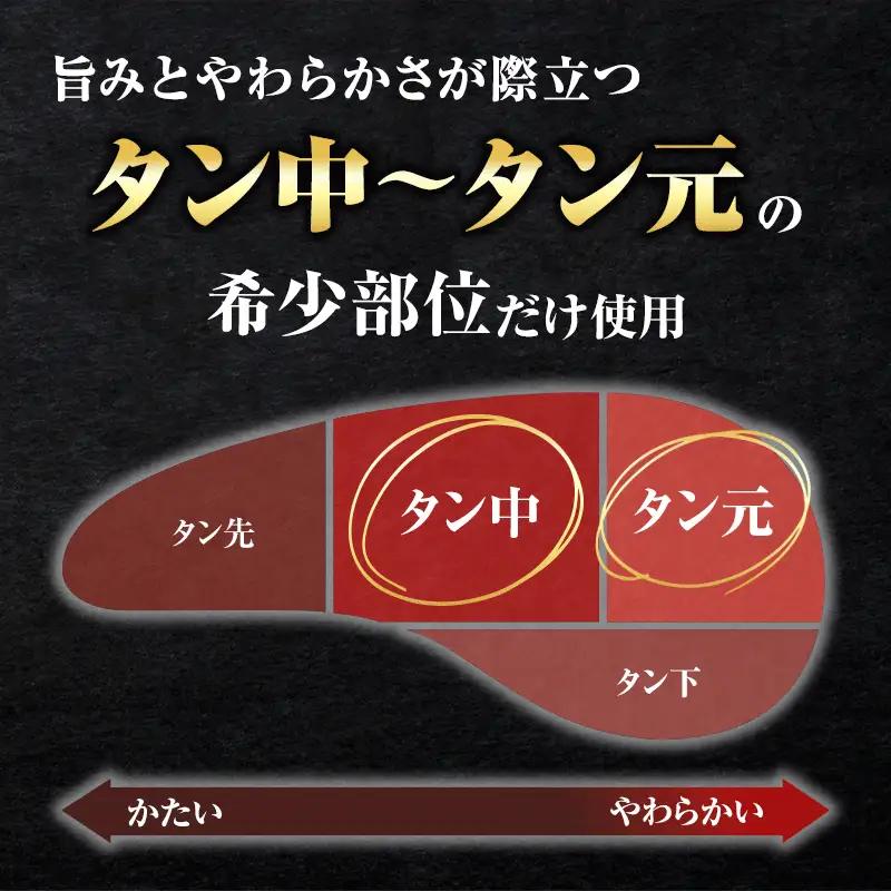 牛タン 塩ごま油にんにく味 450g (150g×3P) | 牛タン