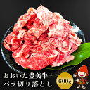 【ふるさと納税】おおいた豊美牛 バラ切り落とし 600g 交雑牛 牛肉 ブランド牛 バラ バラ肉 焼き肉 焼肉 ミートクレスト 中津市 大分県産 九州産 国産 冷凍 送料無料