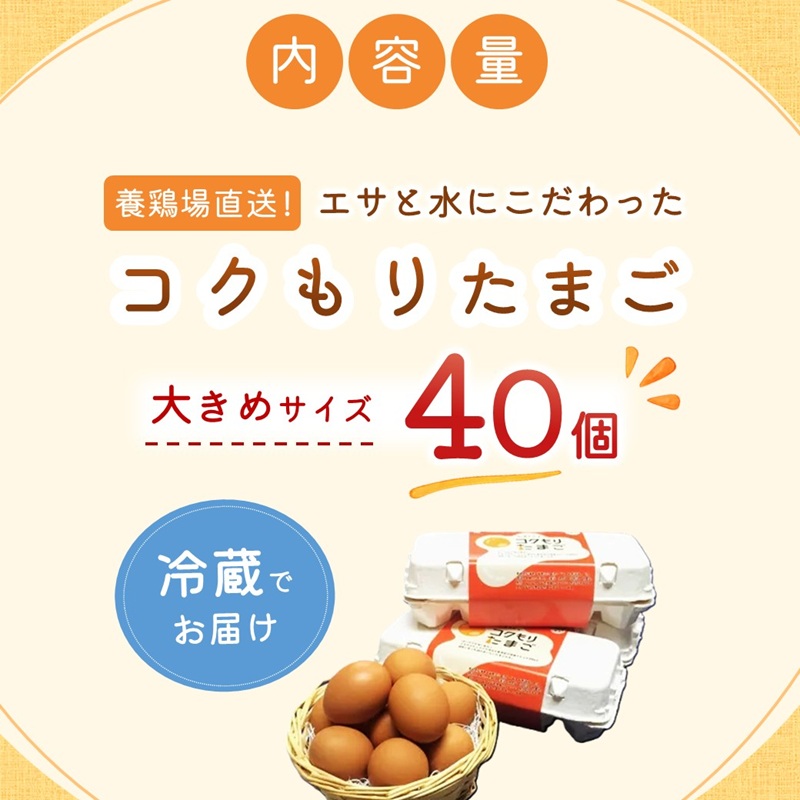 養鶏場直送!松浦の赤たまご(40個)【135-0001】