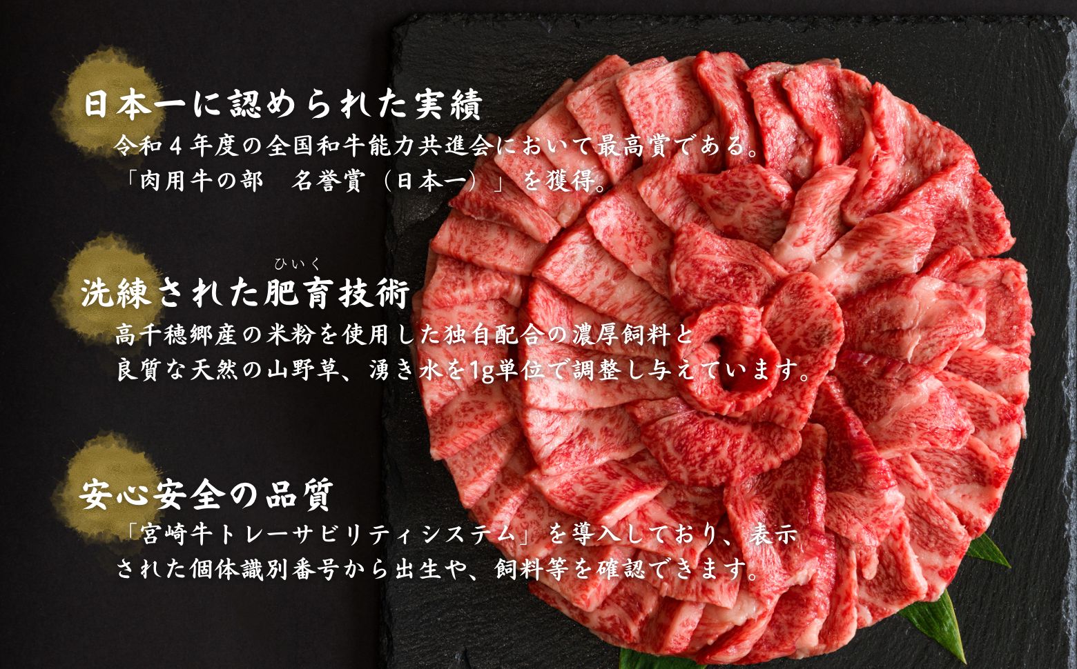 宮崎県産黒毛和牛A4等級以上 高千穂牛特選焼肉セット 800g (ロース&上カルビ各400g)|  牛肉 肉 お肉 精肉 ロース カルビ 国産 国産牛 ブランド牛 和牛 国産黒毛和牛 焼肉 セット 詰